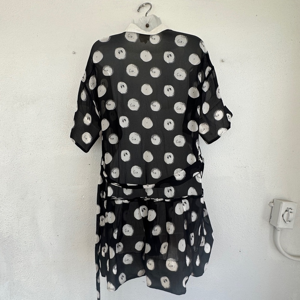 PLENTY BY TRACY REESE Short-Sleeve Mi Polka Dot Dress - Picture 4 of 8